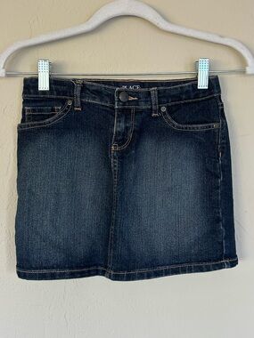 The Children's Place Girls Blue Denim Skirt 10 (1604)